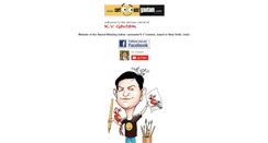 Desktop Screenshot of cartoonistgautam.com